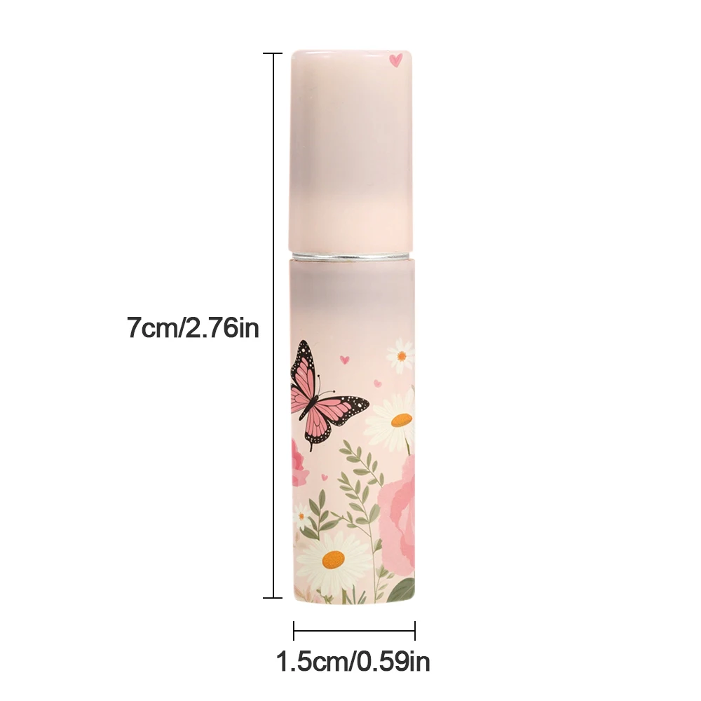 New 5ml Mini Perfume Bottle Refillable Empty Spray Rotating Bottle Storage Sprayer Portable Empty Cosmetic Containers