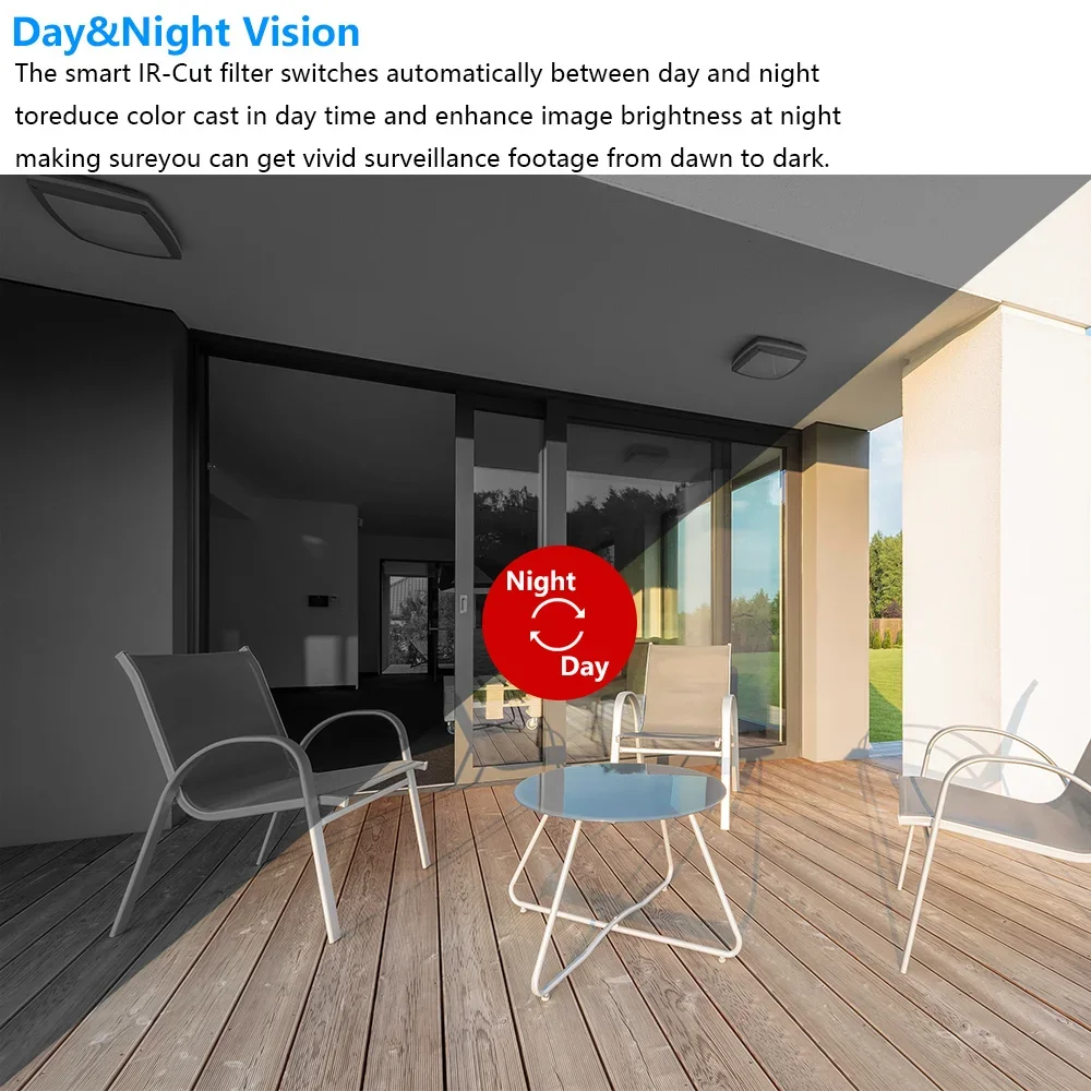 Eseecloud 5MP 10CH Wireless Wi-Fi NVR Home Security IP Camera System Human Detection CCTV NVR Kit Camera Surveillance Systems