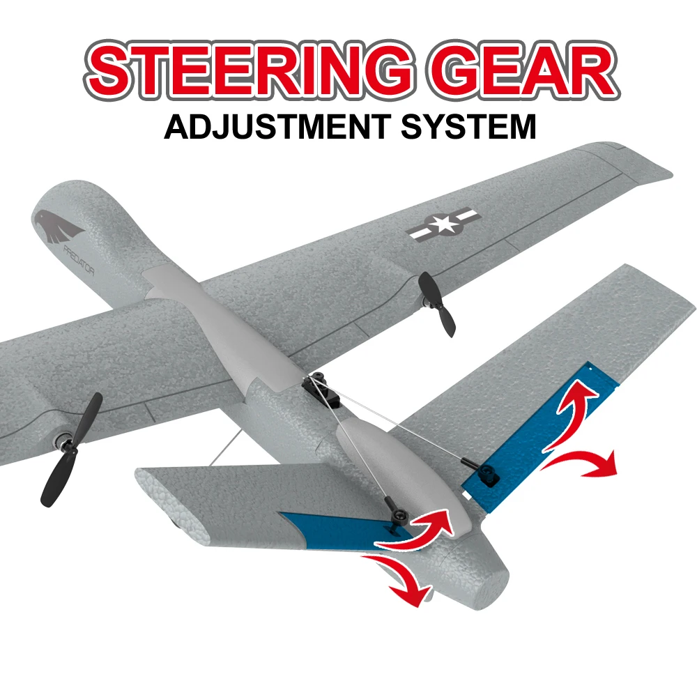 NEW Z55 RC Glider 2.4G 3CH EPP Foam Remote Control Plane Fighter Fixed Wingspan Outdoor RC Airplane Beginner Toys Gifts Souvenir