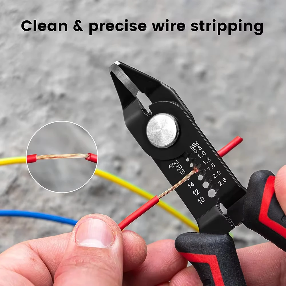 คีมปอกสายไฟอัตโนมัติ เครื่องตั - Automatic Wire Stripper Cutter บทวิจารณ์และราคา