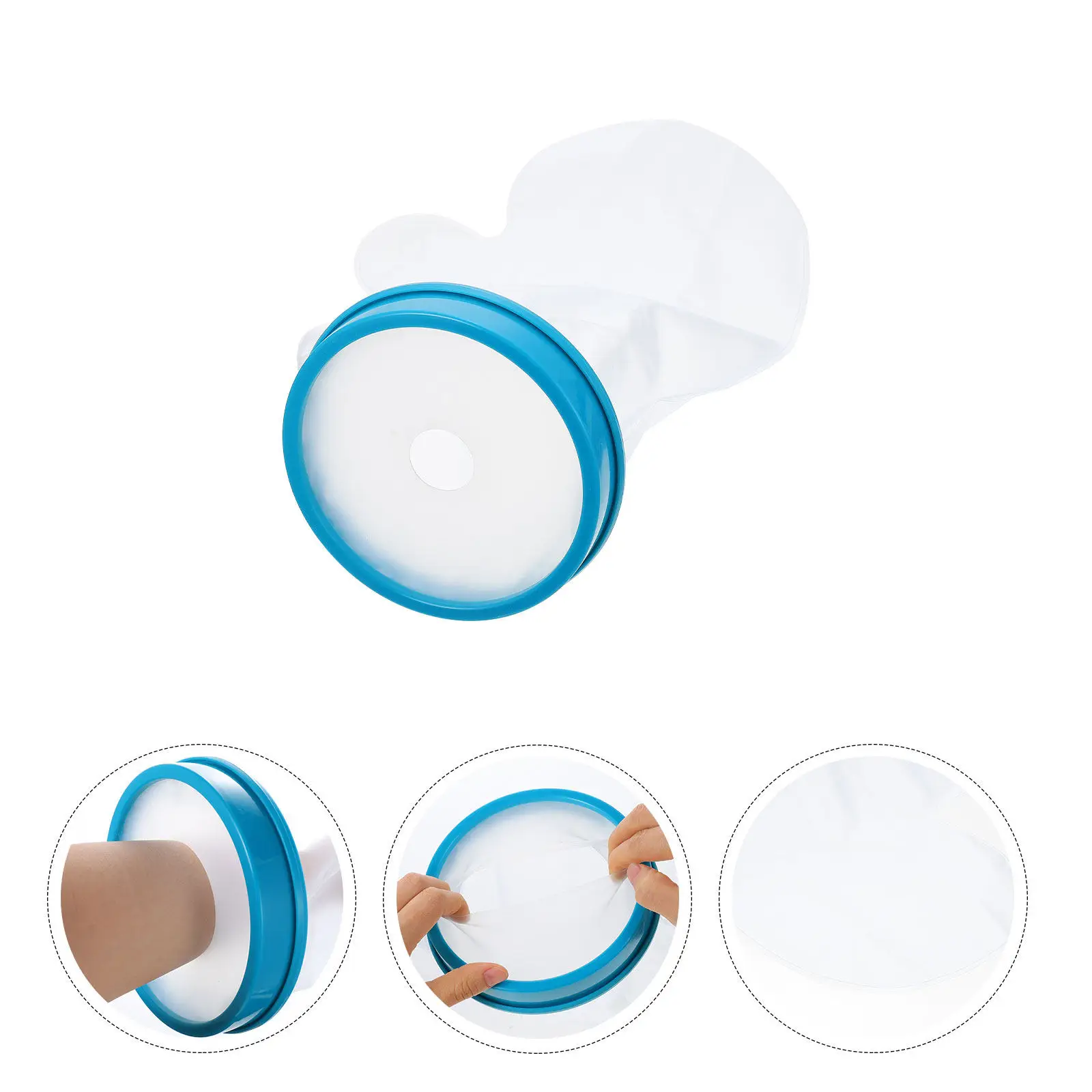 

Waterproof Cast Shower Cover Arm Premium Flexible Plaster Protector Bandage Hand Cast Cover Bath Wound Guard Protector