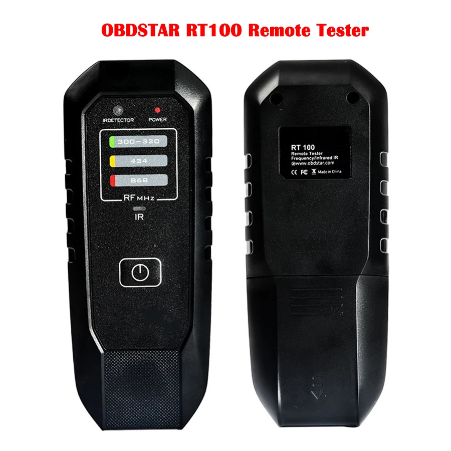 

For OBDSTAR RT100 Remote Control Tester Frequency/Infrared Reader For 300Mhz-320Mhz/434Mhz/868Mhz Auto Car Diagnostics Detect