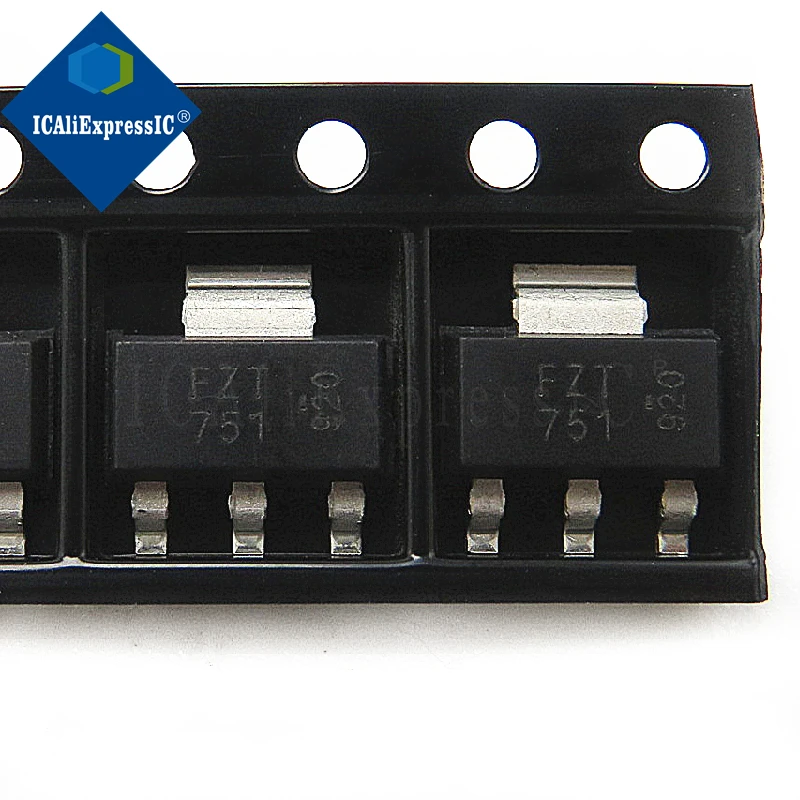 10 قطعة FZT751TA FZT751