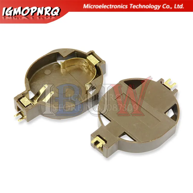 5PCS/lot BS-2 BS-6 BS-8 BS-10 3V CR2025 CR2032 CR1220 Button Battery ibuw Socket Holder Battery Storage Box 2025 2032 Battery