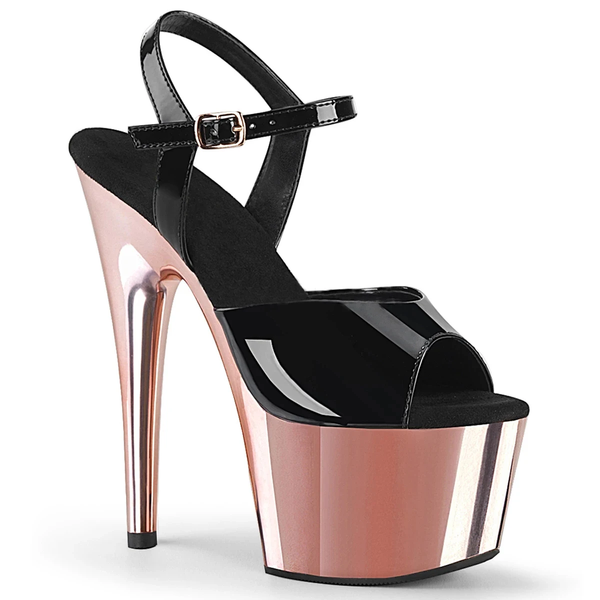 

7 inch high heels, fashionable 17 cm electroplated stiletto heels, ballroom nightclub pole dance shoes