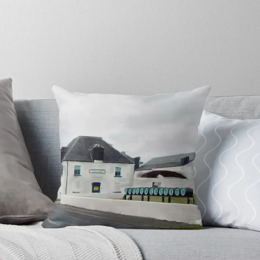 Bruichladdich Distillery, Islay, Scotland Throw Pillow Sofa Cushion Cover Custom Cushion Plaid Sofa pillow