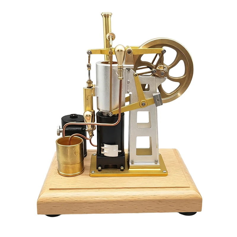 

Pump Stirling Engine Model Water Cooling Circulation Metal 1/12 Hot Air Water Pump Engine Scientific Experimental Toy