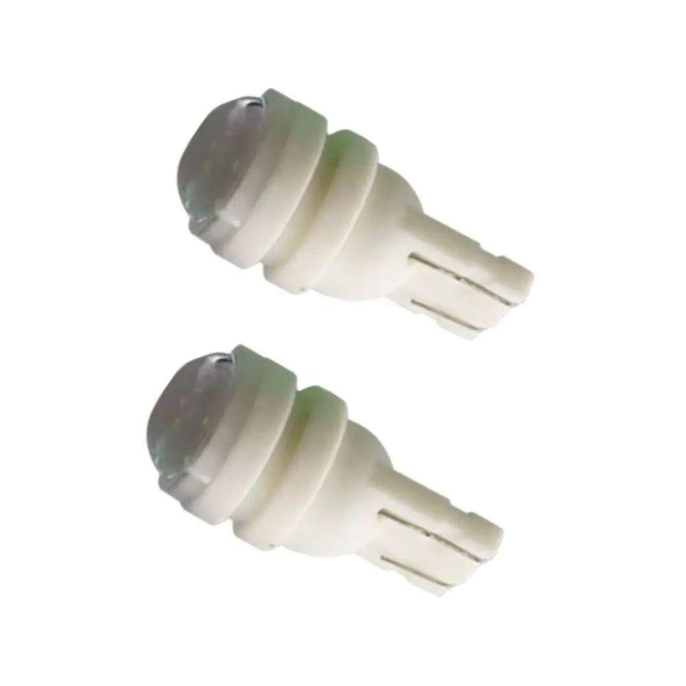 100 peças W5W T10 2 SMD 5630 LED Redondo Convexo 5730 168 194 Lâmpada Automotiva Luz de Leitura Lâmpadas de Porta Vermelho Amarelo Azul Gelo 12V