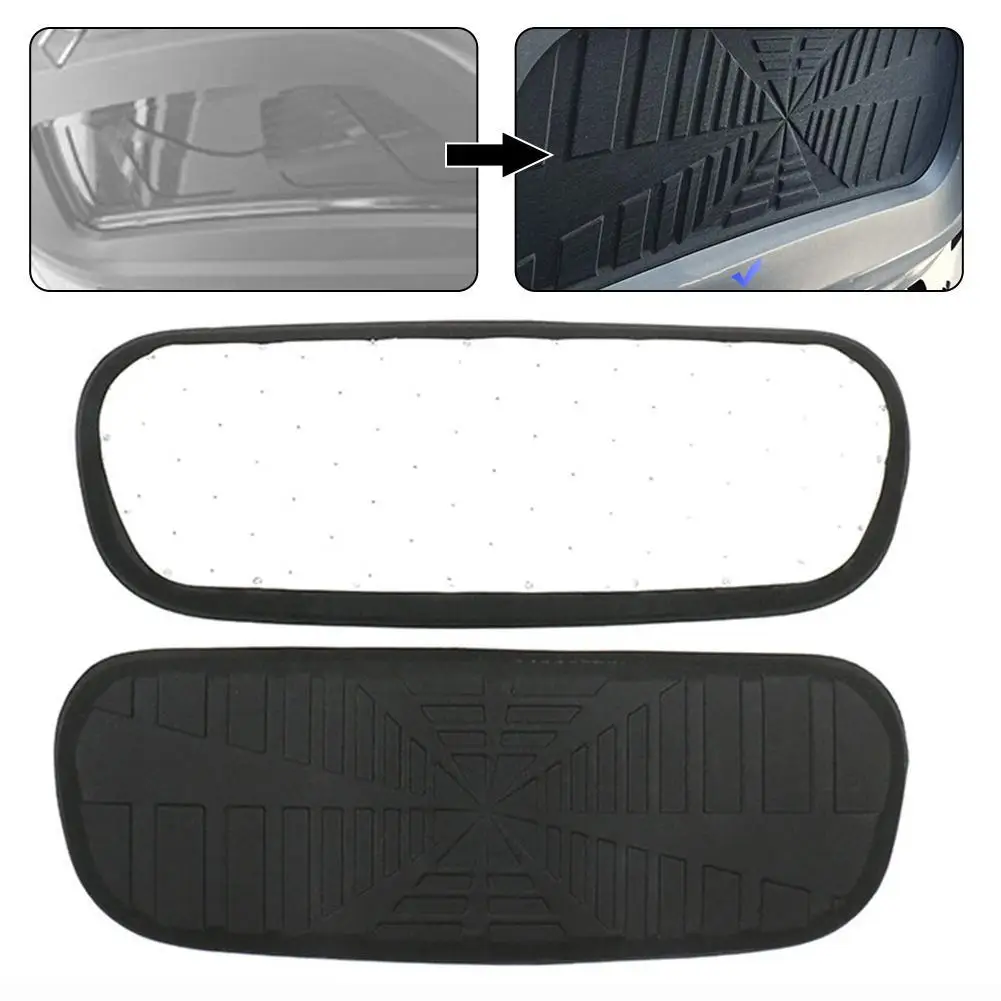 

1Pcs Front Trunk Cover Silent Cotton For Tesla Model Y Juniper 2025 Soundproof Cotton Pad Deadening Protective Cover ﻿