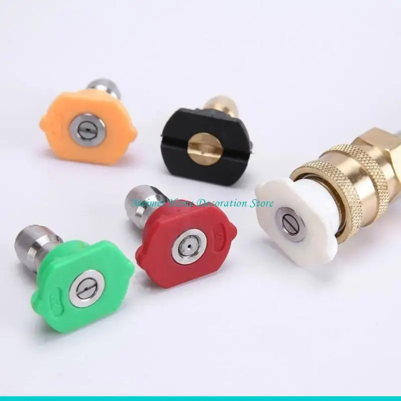 

H7BF 2 шт., удлинитель для мойки высокого давления, удлинитель для мойки высокого давления, удлинитель для шайбы из нержавеющей