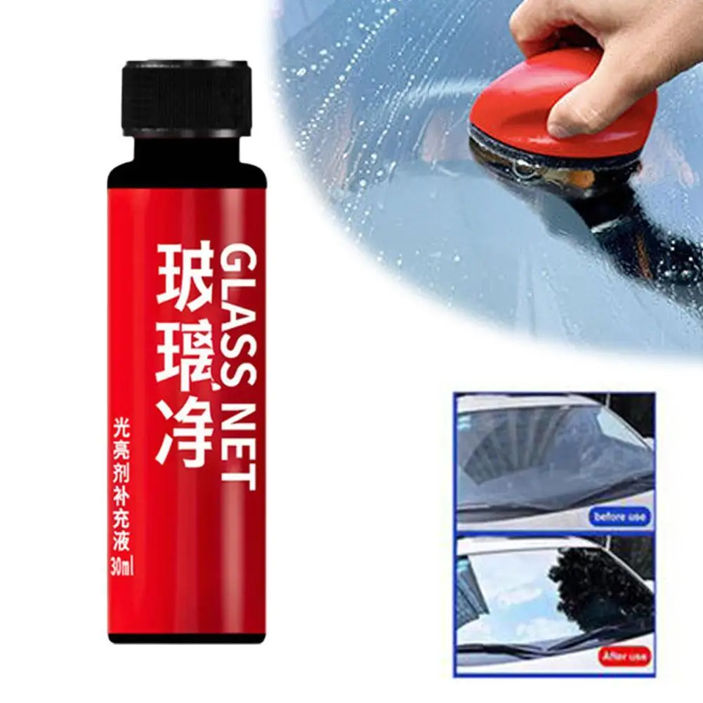 

1/2/4pcs Automotive Glass Coating Protection Powerful Windshield Cleaner Water Repellent Stain Remove Windscreen Oil Film Set