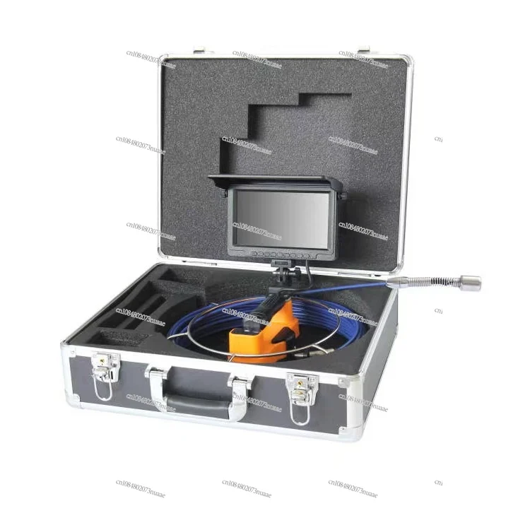 Underwater Inspection Camera, HD Industrial Pipe Endoscope, Sewer Inspection Camera, Blocking Test, Leak Detector