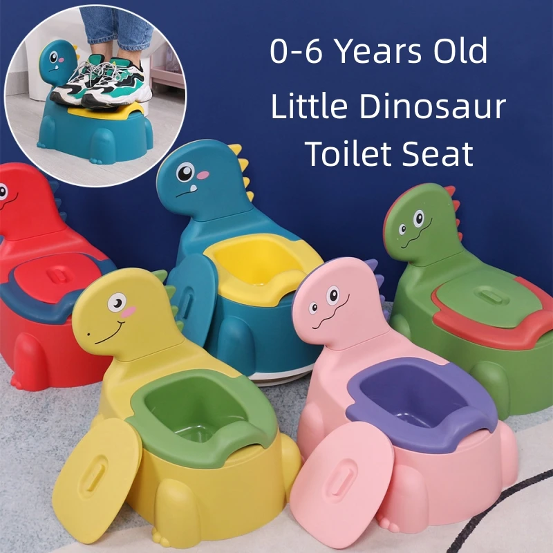 Baby Potty Toilet Training Seat Cartoon Dinosaur ispessimento vasino speciale per bambini orinatoi per bambini ragazzi ragazze Toilet Supplies