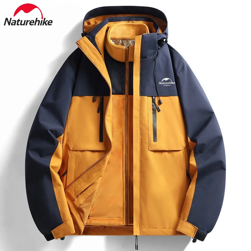 Naturehike -30° Men and Women Snow Wear Suit Sets, Snowboarding Suit, Ski Clothes, Ski Jacket and Pant, Snowboarding Suit, Unsex