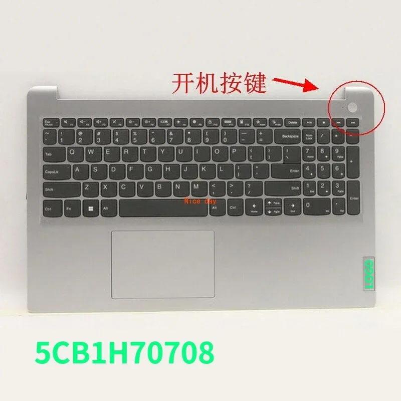 5CB1H70708 5CB1H70405 New For Lenovo IdeaPad 1 15ALC7 15IJL7  2022 LAPTOP palmrest Keyboard Upper Cover