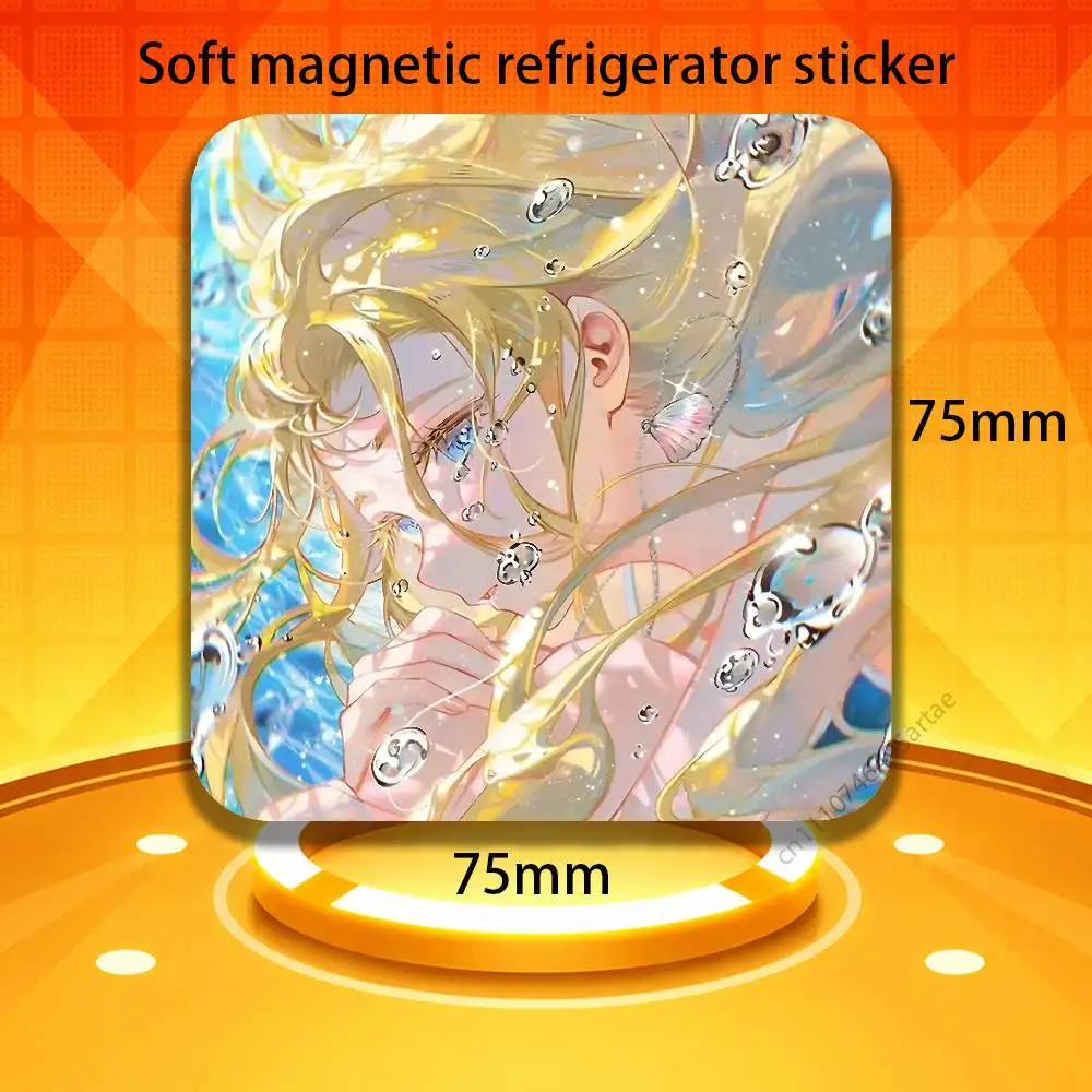 Summertime Rendering Fridge Magnet Personalized Magnetic Durable Plastic Square Picture Surface Fridge Magnets
