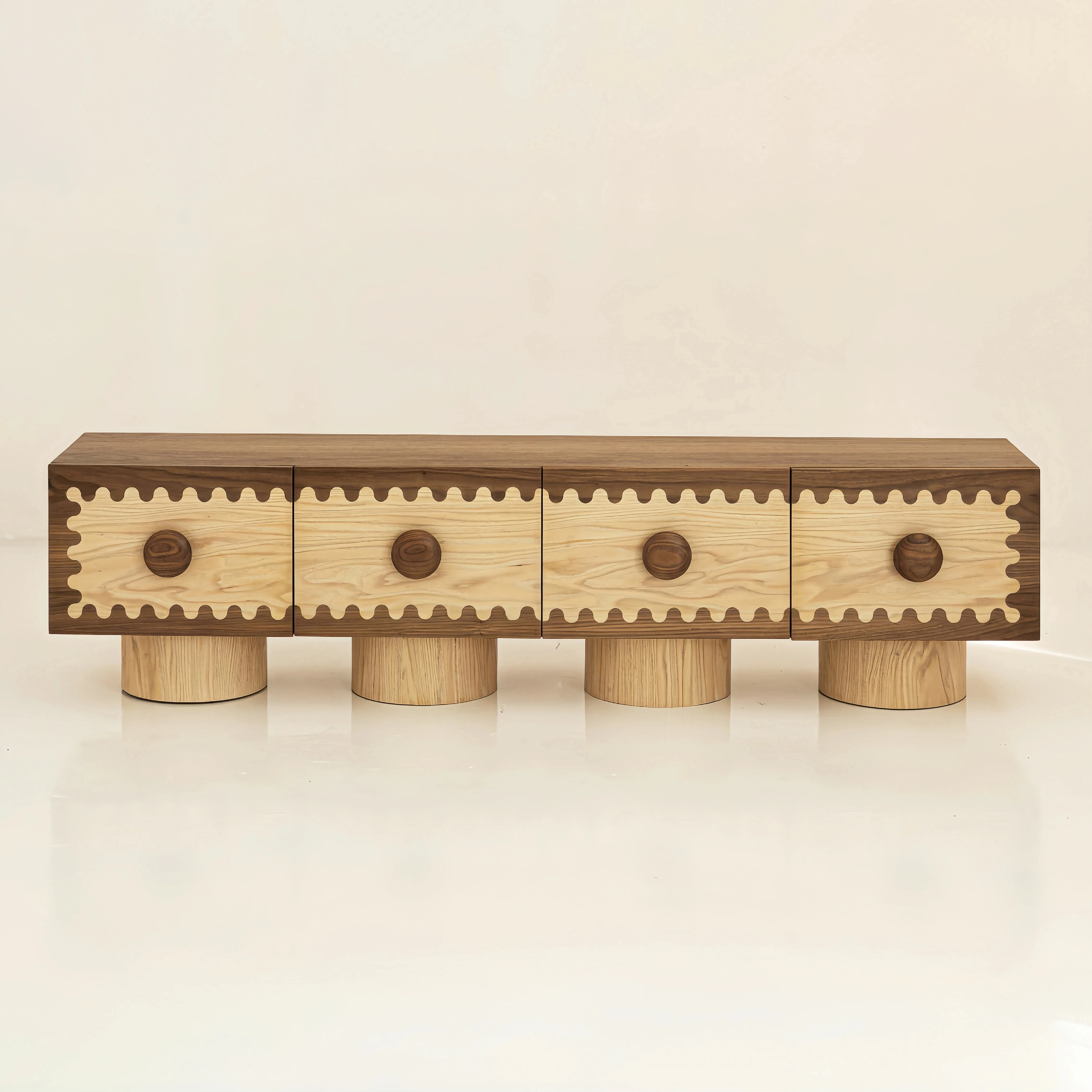 

✗x Solid Wood TV Cabinet in Retro Ancient Style for Living Room Home Stay Restaurant Storage Featuring Film Television Design&