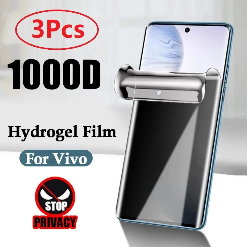 3 Stück Datenschutz Hydro gel Film für Motorola G34 G54 G84 G53J G53 Y 5G für G54 5G Power Edge 40 Neo Moto G14 Displays chutz folie