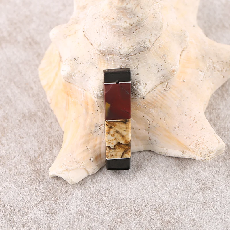 B&F combination of different material Earring Beads for Jewelry Making, Handmade Natural stones beadsfor jewelry Making Supplies