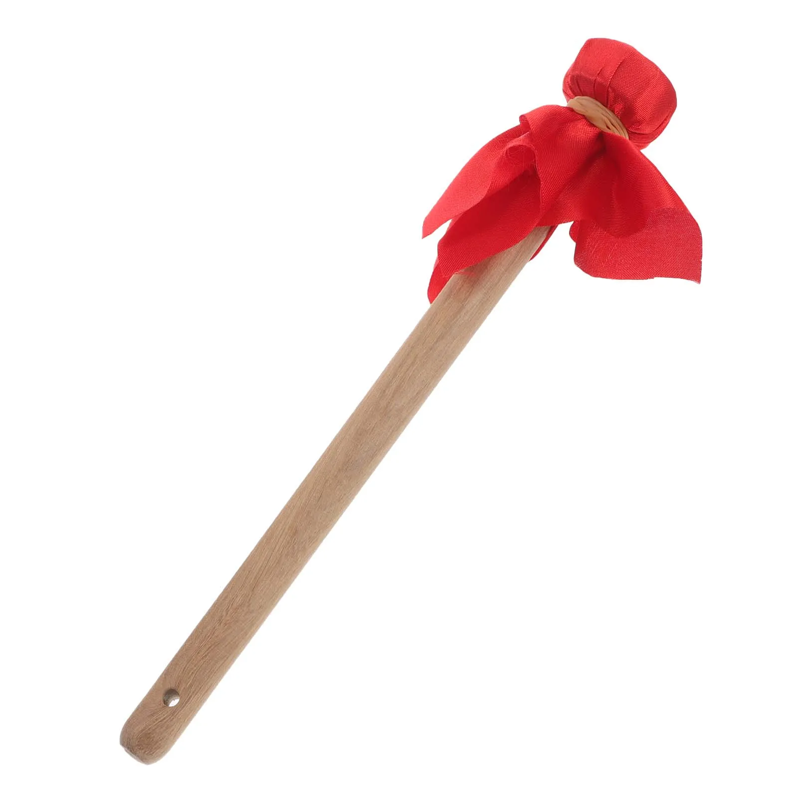 

Wooden Handle Cloth Tip Mallet For Gong Drum Percussion Instruments Portable Lightweight Beginner Kids Adult Musical Hammer