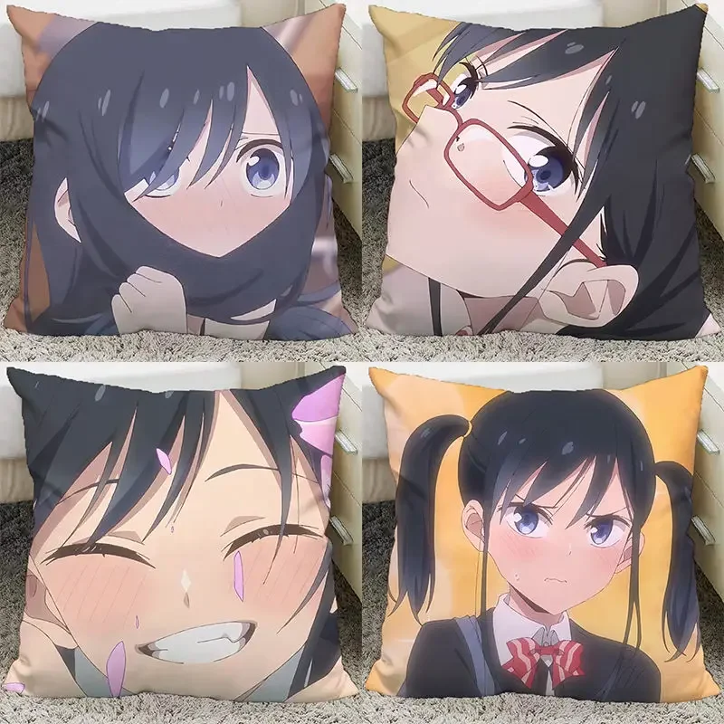 Anime Giji Harem Pillow and Pillowcase Double Sided Pattern Throw Pillows 40x40cm