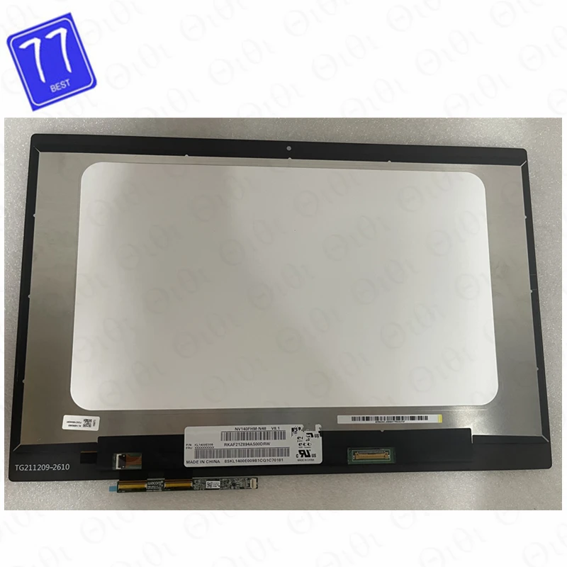 

14.0'' IPS FHD WLED LCD Screen Display Touch Digitizer Assembly For Acer Spin 3 SP314-54N N19W2 1920X1080 60Hz 30Pins