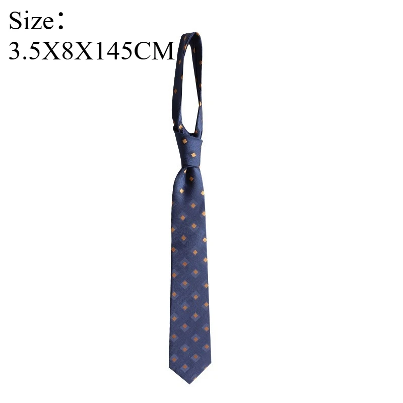 Korean Style Business Formal Necktie for Groom,8CM Width Men Professional Tie,For Banquet Host Wedding Business Occasions Gift