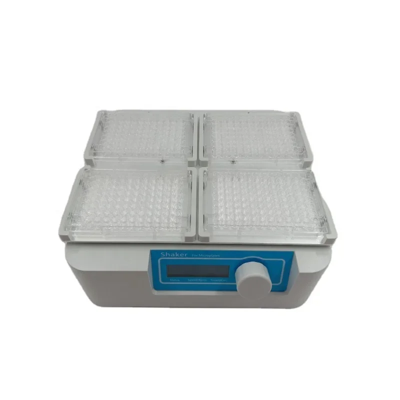 

lab Use Automatic Smart Microplate Shaker for 4 Standard Plates One Knob Operation