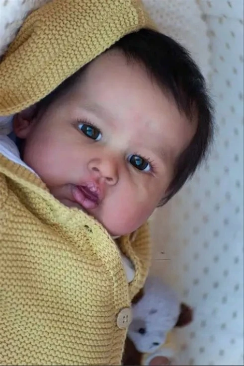 

NPK 26''High Quality Handmade Unpainted Unfinished Parts Reborn Doll Kit Blue Sparrow Huge Baby Size DIY Collectible Art Bebe