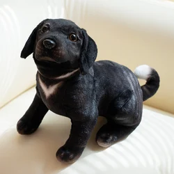 Kawaii Stuffed Soft Animal Black Dog Dolls Head up Shiba Inu Plush Toy Toy for Birthday Christmas Halloween New Year Gift