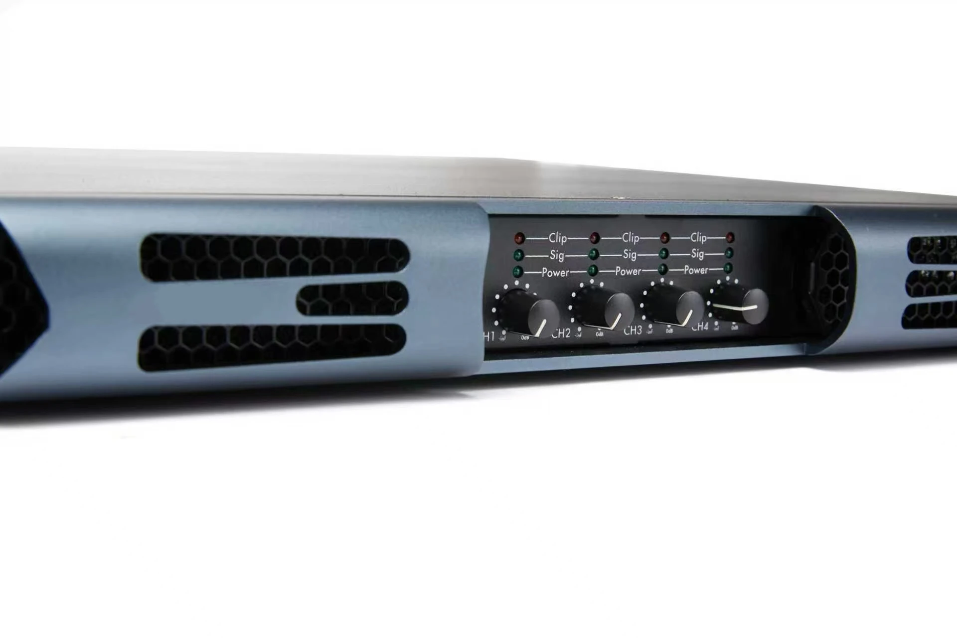 DA13K4 Audio Power Amplifier 4 Channel Power 1u Class D Sound System Amplifier Metal Carton Box Sound Speaker Pro Audio