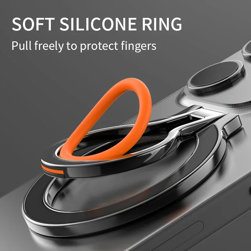 Mobile Phone Finger Ring Magnetic Holder for Magsafe Magnet Bracket 360° Degree Rotation Stand