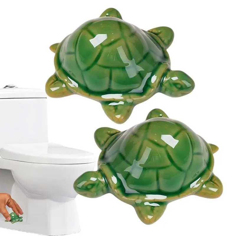 Sea Turtle Toilet Bolt Covers Turtle Design Decorative Toilet Bolt Covers Resin Bathroom Decor Bolts Cute Decorative Caps Novelt