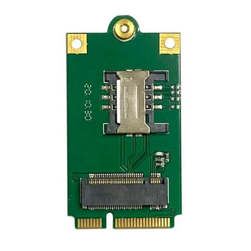 2X 4G 5G M.2 To Pcie Adapter NGFF To Mini Pci-E Adapter Board With SIM Card Slot For L860-GL DW5820E DW5816E EM7455