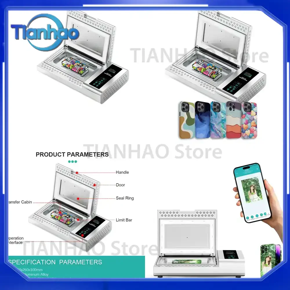 Printer Phone Case for iPhone 12 14 15 16 and Samsung Galaxy Mobile Back Cover with DIY Printing Function