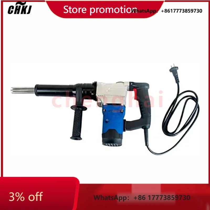 CHKJ for 0528NEW TD-53E 1100W Needle Derusting Gun Electric Jet Chisels Hand-Held Electric Needle Scaler Rust Removal Clean