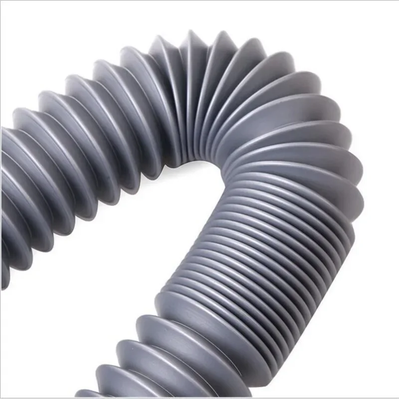 1Pcs Retractable Plastic Drain Hose Washbasin Drain Hose Pipe Kitchen Sink Extension Bathroom Kitchen Home Improvement