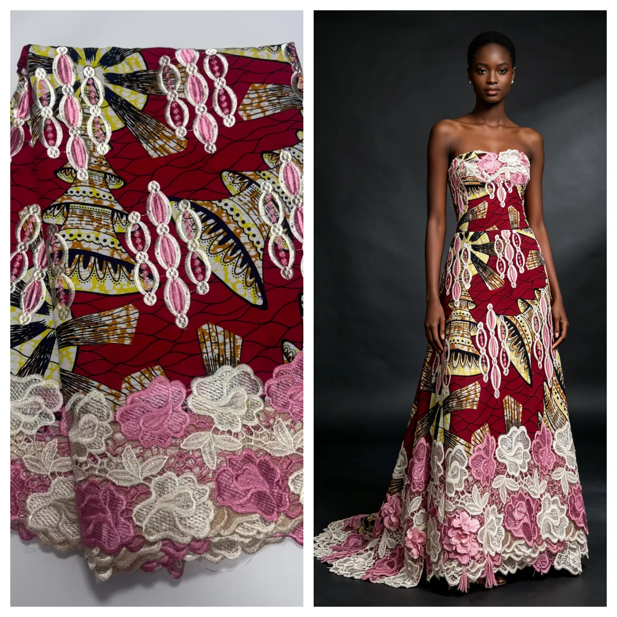 African Ankara Print - 2026 Hot Popular Ankara Wax Lace