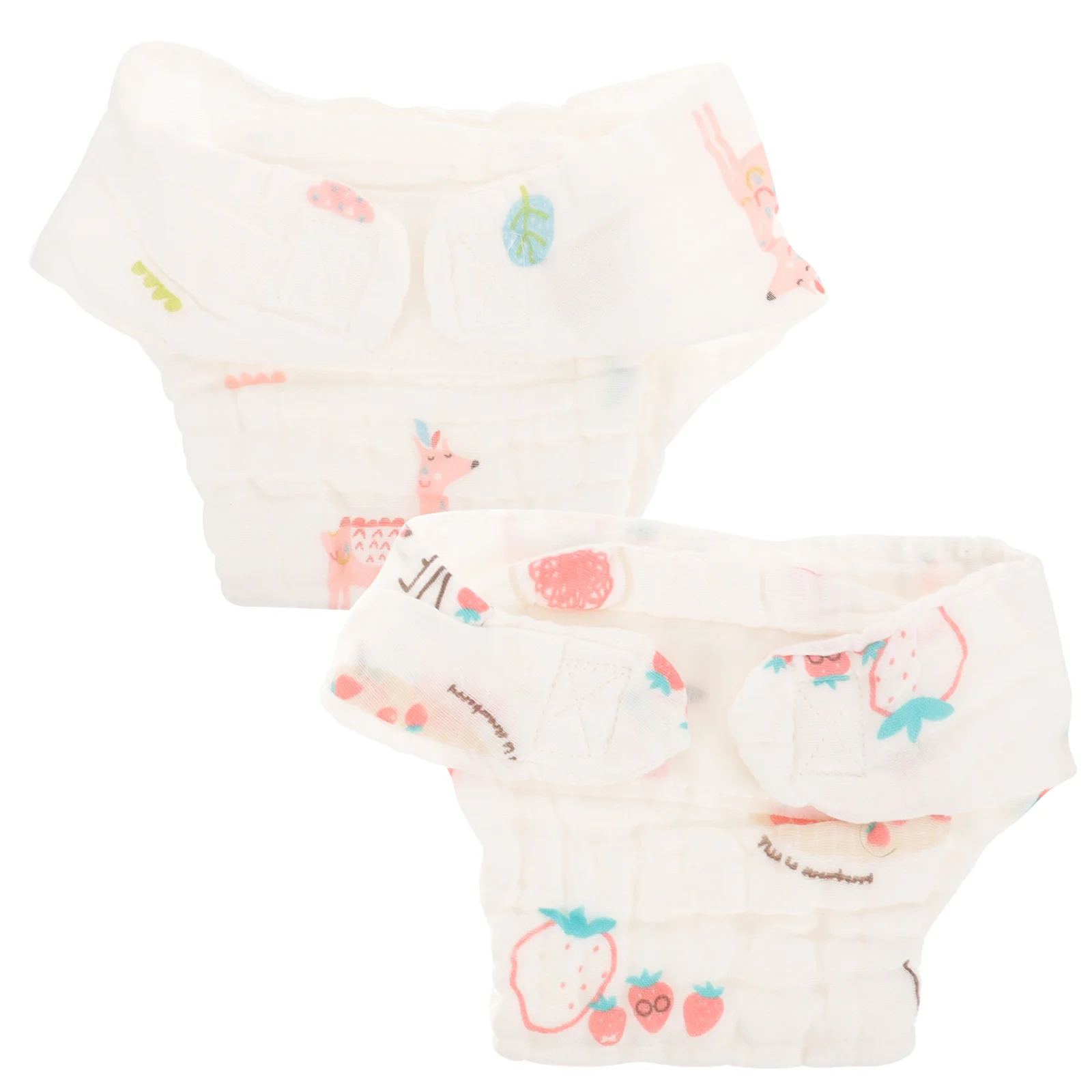 

2 pcs Reusable Diapers For Baby Girl Baby Diaper Reusable Washable Cloth Diapers For Infant Girl Lightweight Portable Diaper