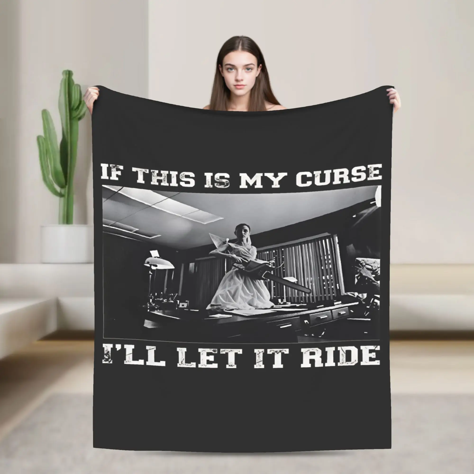 A-Ariana Grande Petal Core Blanket Quality Warm Cozy  Throw Blanket Winter Camping Living Room Fashion Bedspread