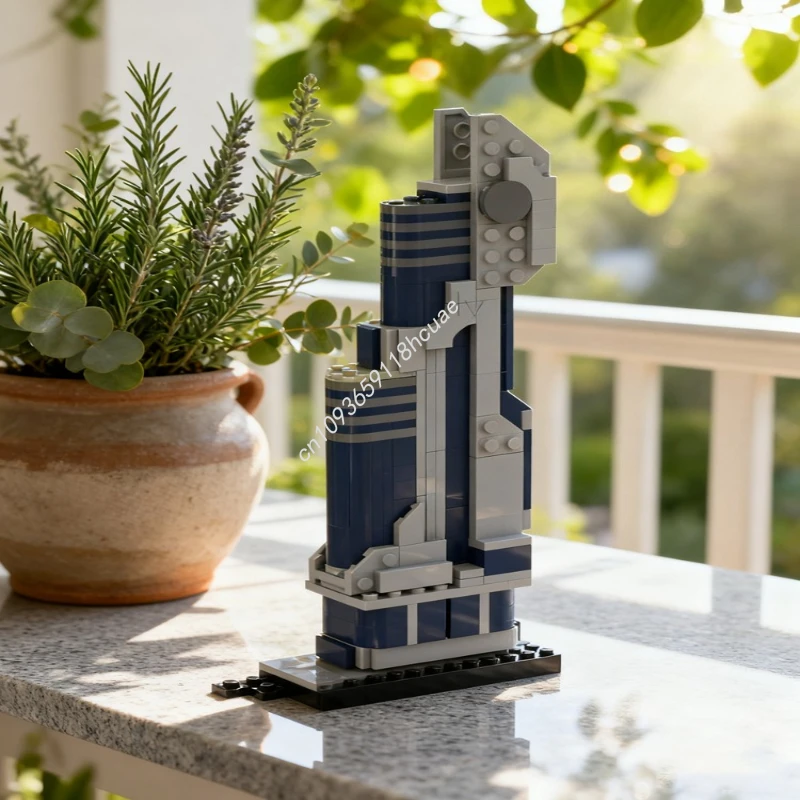 

190pcs MOC Spider Man Avengerses Tower Architectureed Model Building Christmas Gifts Blocks DIY Idea Education Toy Brick Kids