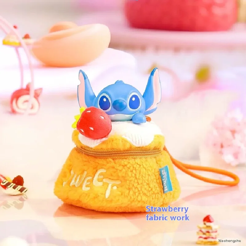 

Disney Starcraft Baby Stitch Fun Plush Handbag Doll Small Pendant Doll Blind Box Handmade Surprise Blind Box Happy Toy