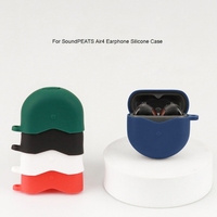 Suitable for SoundPEATS Air4 Headphone Cover Shockproof Anti-scratch Protective Sleeve Washable Housing Dustproof H8WD