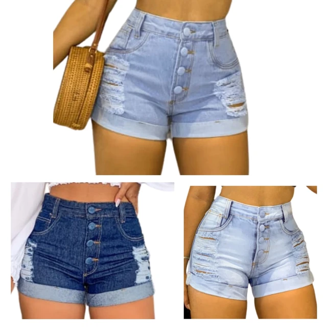 Denim hot pants online hotsell