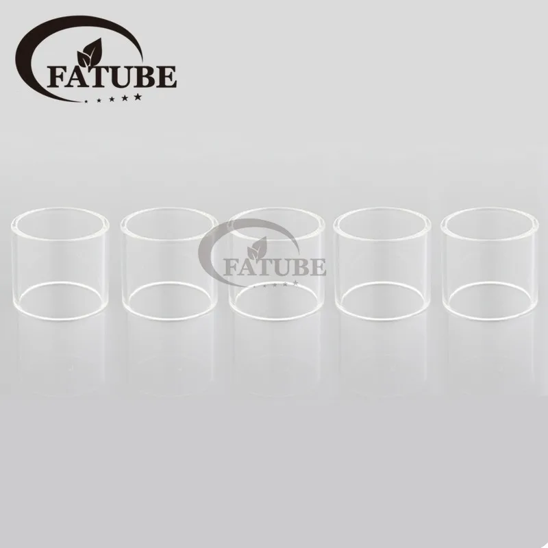 FATUBE 5PCS Clear Straight GLASS TUBE Outer Diameter OD23mm Pipes