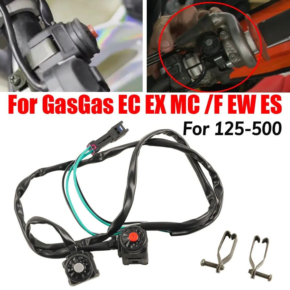 

ON/OFF Button For GasGas EC EX MC 125 250 300 350 450 EW 500F 2024 2025 Motorcycle Parts Start Ignition Kill Stop Switch Starter