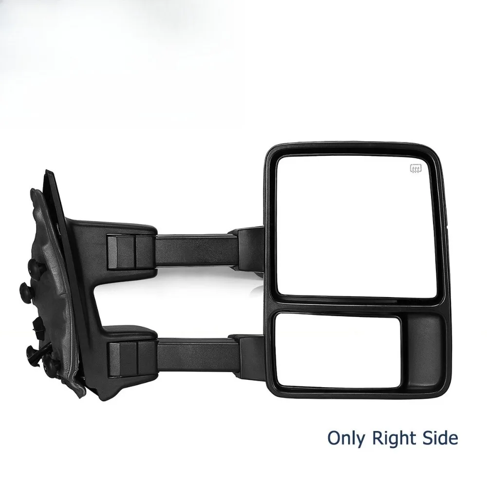 

Passenger Side Power Heated Tow Mirror for 2008-2016 Ford F250-F550 Super Duty