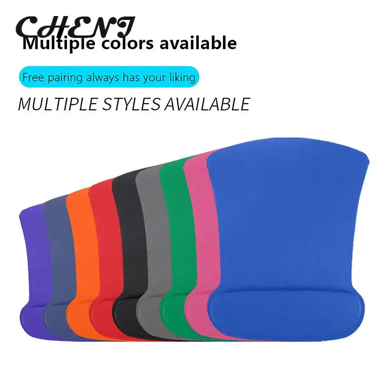 Mauspad mit Handballen auflage Anti-Rutsch-Gaming-Mauspad Mäuse Matte PC Laptops Tastatur einfarbiges Zubehör