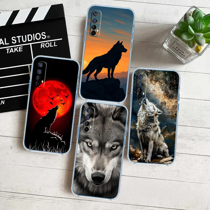 IM4 Animal Wolf Transparent Phone Case for Motorola Moto G7 G8 G9 G84 G85 G73 G24 G15 Z2 Play Power Plus view 5