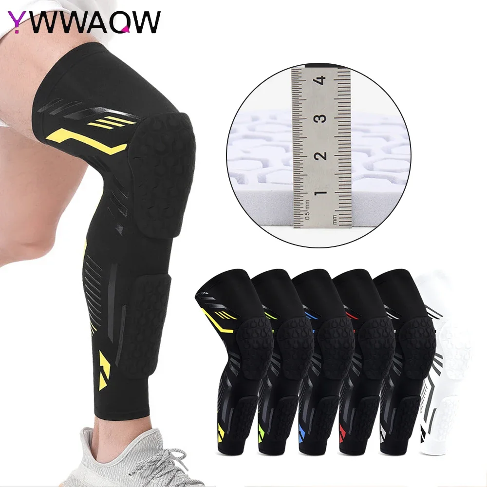 

1PCS Knee Compression Sleeves Basketball Knee Pads Compression Leg Sleeve Adult Knee Brace Support Protector